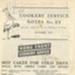 Ministry of Food war cookery leaflets (3) - "Oatmeal" - "Oats & barley" - "Hot cakes for a cold day"; 37798 Ministry of Food war cookery leaflets (3) - "Oatmeal" - "Oats & barley" - "Hot cakes for a cold day"; 37798