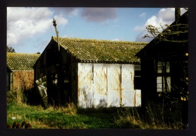 Modern photograph - one of the huts at pingley farm P.O.W. camp - brigg - camp 81 - sent in by ex German P.O.W.; 33061