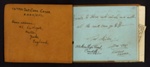 Autograph book belonging to a SGT Charles Cryer, R.A.S.C., E.F.I.; 78841