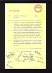 Photocopy - signal from general Eisenhower to 21st Army Group - cessation of hostilities from 7th May 1945; 7/05/1945; 9079