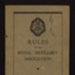 Booklet- "Rules of the Royal Artillery Association" - 1946; 1/01/1946; 6475 Booklet- "Rules of the Royal Artillery Association" - 1946; 1/01/1946; 6475