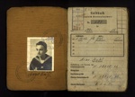 German sailor's service & paybook "Soldbuch" - Arno Kuhl - 22/04/1943 - with photocopy of inside cover; 22/04/1943; 3855