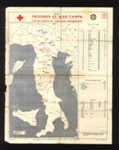 Map of British P.O.W. camps in Germany & Italy - published by the Red Cross & St. John war organisation - September 1943; 1/09/1943; 6421