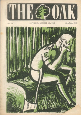 Newsletter - "The Oak" 06/10/1945 no: 578 - 46th Division magazine; 6/10/1945; 38163 Newsletter - "The Oak" 06/10/1945 no: 578 - 46th Division magazine; 6/10/1945; 38163