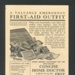 Advertisement - "Concise home doctor" in 2 volumes plus first aid outfit; 6832 Advertisement - "Concise home doctor" in 2 volumes plus first aid outfit; 6832