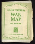 Map - "Daily Express" war map of Europe; 5065