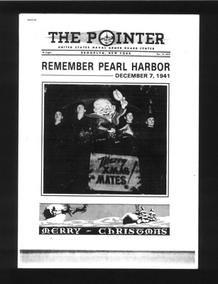 Magazine - "The Pointer" - "Remember Pearl Harbor 07/12/1941" - U.S. Navy Armed Guard Center - 24/12/1943; 24/12/1943; 1954