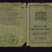 National registration identity card - Cyril Fairburn - Malton - 28/12/1945 plus Mministry of National Insurance contribution card; 28/12/1945; 5046 National registration identity card - Cyril Fairburn - Malton - 28/12/1945 plus Mministry of National Insurance contribution card; 28/12/1945; 5046