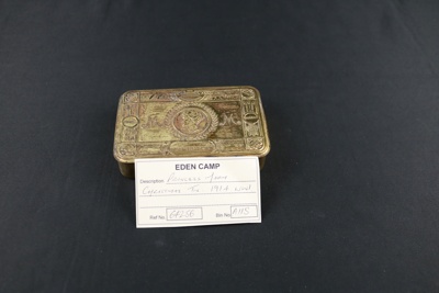 Princess Mary tin. WWI. Christmas 1914; 25/12/1914; 64256 Princess Mary tin. WWI. Christmas 1914; 25/12/1914; 64256