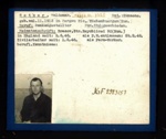 German P.O.W. record card - Waldemar Setzer - Rumanian - Dob 01/11/1913; 6630