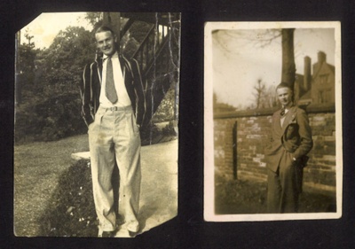 3x Photos of Alan Fletcher, 42494, R.A.F, WW2; 77922