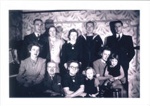 Sykes family photograph - (see legend with photograph for individual identification); 36586
