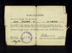 Driving permits - Helmut Mildner - German P.O.W. at Eden Camp, Dated 1st August 1947, Post War ; 29431 Driving permits - Helmut Mildner - German P.O.W. at Eden Camp, Dated 1st August 1947, Post War ; 29431