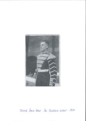 Copies (3) of photograph - drummer Samuel baker - 3rd Bn Coldstream Guards in drummer's tunic (34670) - circa 1934; 34661 Copies (3) of photograph - drummer Samuel baker - 3rd Bn Coldstream Guards in drummer's tunic (34670) - circa 1934; 34661