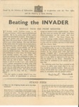 Ministry of Information leaflet - "Beating the INVADER"; 36258