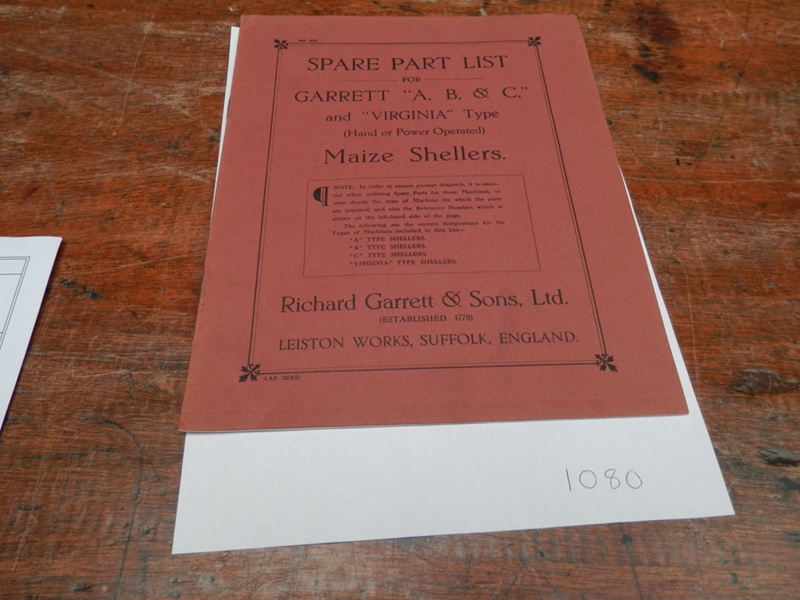 Garretts Maize Shellers catalogue No. 632; 1927; LESLS1080 eHive