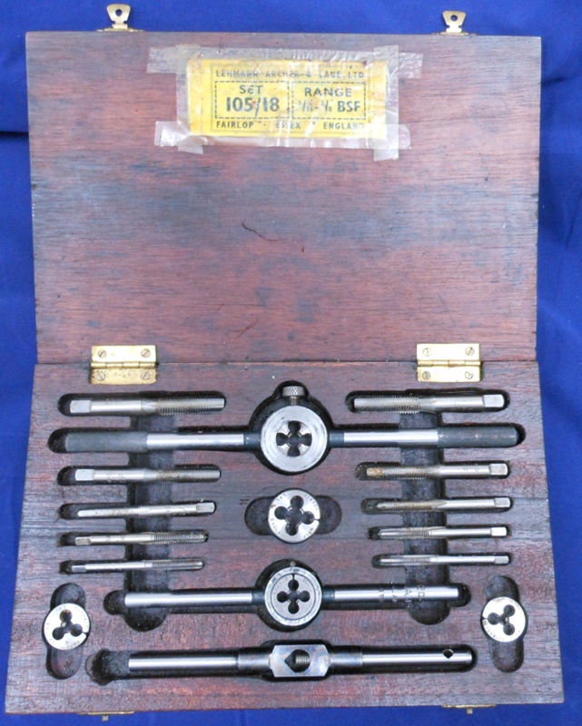 Boxed Tap and Die Set; Lehman, Archer and Lane Ltd; T20170131.7 eHive