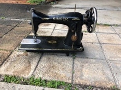 Singer Sewing Treadle Machine; The Singer Manufacturing Company; 1952; TMA2021.00033
