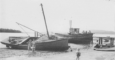 Photograph, "New Era II"  
; Boyd's Shipyard, Lake Macquarie; TMA2021.00174