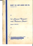 Manly 16ft Skiff Sailing Club 1st Annual Report and Balance Sheet Season 1972-73; M55