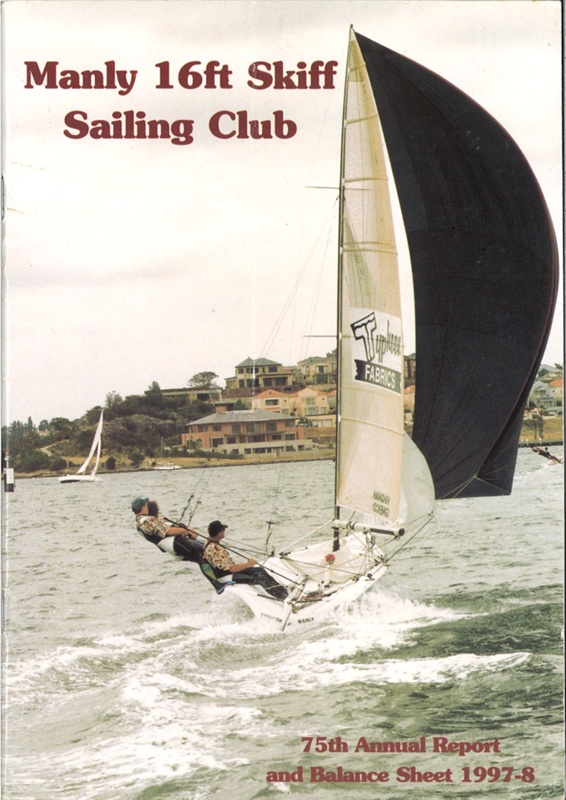 Manly 16ft Skiff Sailing Club 75th Annual Report And Balance Sheet 1987 ...