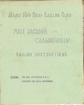 Manly 16ft  Skiff Sailing Club Port Jackson Championship 1970 Programmme; M74