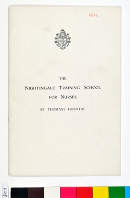 The Nightingale Training School for Nurses: St. Thomas's Hospital; Nightingale Training School; c1938; 1148