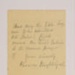 Letter from Florence Nightingale to Mr & Mrs Ford; Florence Nightingale; 15/10/1898; 1074