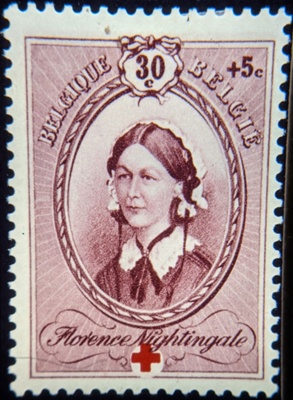 Belgian Florence Nightingale Stamp; 1939; 0880.02