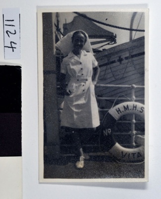 Nurse of Queen Alexandra's Royal Naval Nursing Service; 1944; 1124