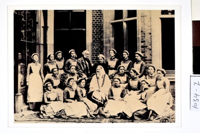 Florence Nightingale, Miss Crossland, Sir Harry Verney and Nightingale Nurses; PJ Reproductions Ltd.; c.1990; 1034.02