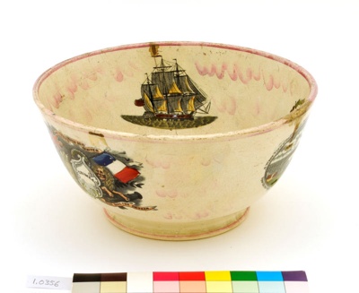 Crimean War Bowl; The Royal Patriotic Fund; c1850s; 0356