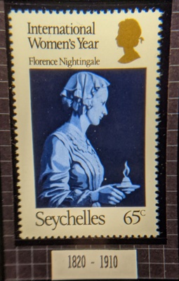 Seychelles Florence Nightingale Stamp; 1975; 0879.03