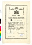 Trained Nurses' Certificate; Government of Madras; 1943; 1107