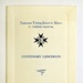 Menu for Centenary Luncheon, Nightingale Training School for Nurses; 1960; 1313