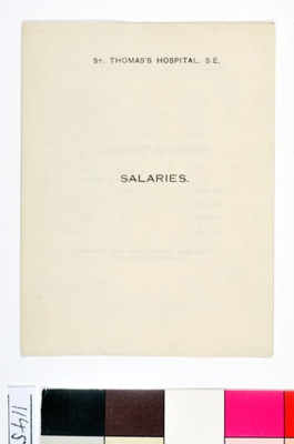 Salaries; Smith & Ebbs, Ltd.; 1145