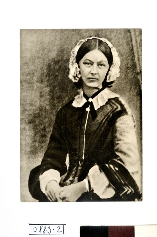 Florence Nightingale Postcard with 150th Anniversary Stamp; Museum of ...