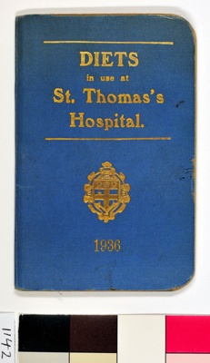 Diets in use at St. Thomas's Hospital; R. H. Wansbrough; 1936; 1142