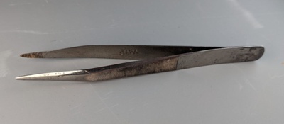 Tweezers; John Weiss & Son; c1879; 0176.08 Tweezers; John Weiss & Son; c1879; 0176.08