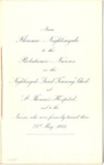 Letter from Florence Nightingale to the Probationer Nurses at St Thomas' Hospital, 23rd May 1883; Florence Nightingale; 23/05/1883; 0169.01