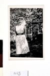 Photograph of Annette Garfitt (nee Bowen) in Alton; 1947; 1113