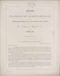 Letter from Florence Nightingale to the Probationer-Nurses in the 'Nightingale Fund' School at St. Thomas' Hospital. Easter 1879
; Spottiswoode & Co.; 12/04/1879; 0723.01