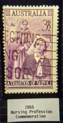 Australian Florence Nightingale Stamp; 1955; 0879.02