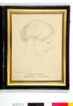 Drawing of Florence Nightingale; Hilary Bonham-Carter; 1845; 0107