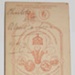 Carte-de-visite with attached photograph of a memorial tablet to Henry Dawson 1653; The London Stereoscopic & Photographic Company; 1870s; 0809.06