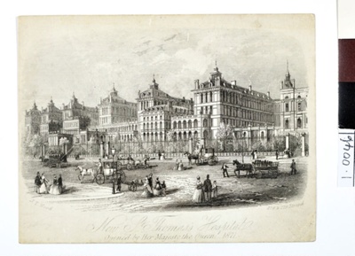 New St. Thomas's Hospital; J. T. Wood; 1870s; 0046