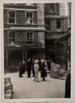 Photograph of Queen Elizabeth visiting St Thomas', WW2; 1940; 1019