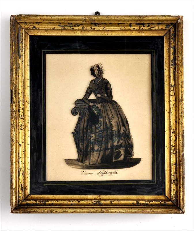 Florence Nightingale Glass Silhouette; c1850s; 0362 | eHive