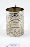 Silver Christening Mug; Harry Atkins; 1898; 1060