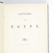 Letters from Egypt; Florence Nightingale; 1854; 0110